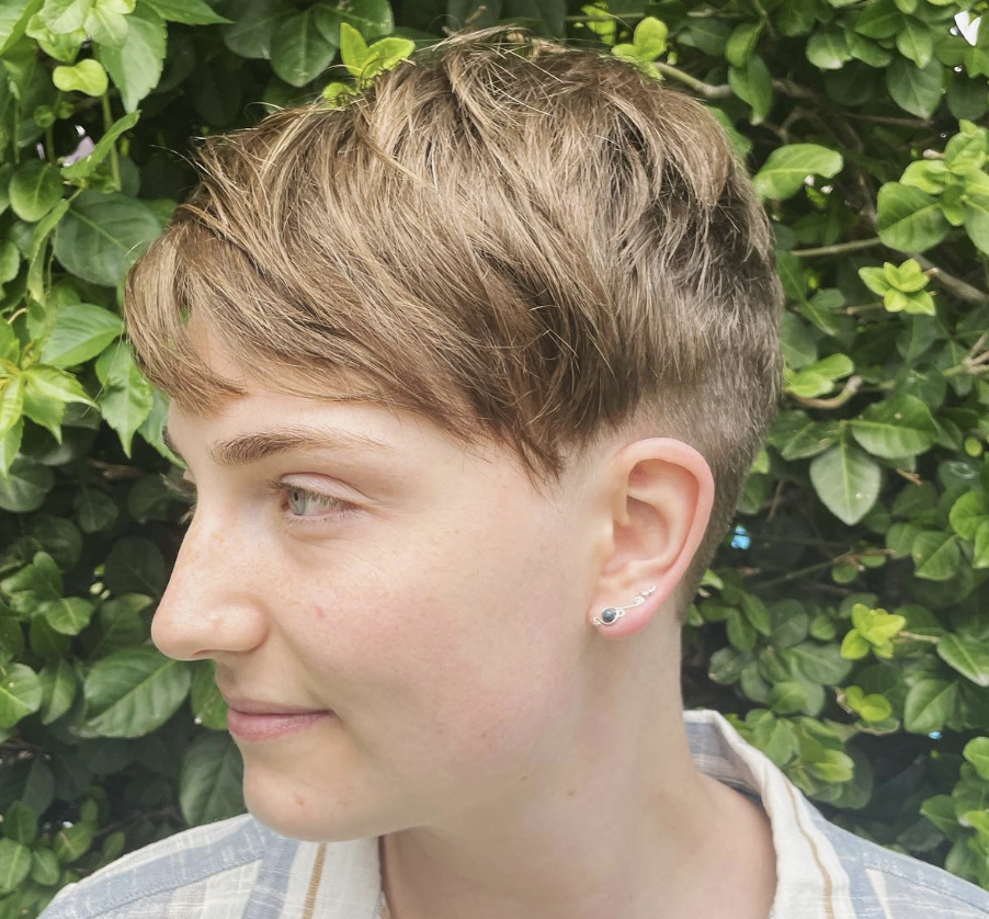 Short Scissor Haircut