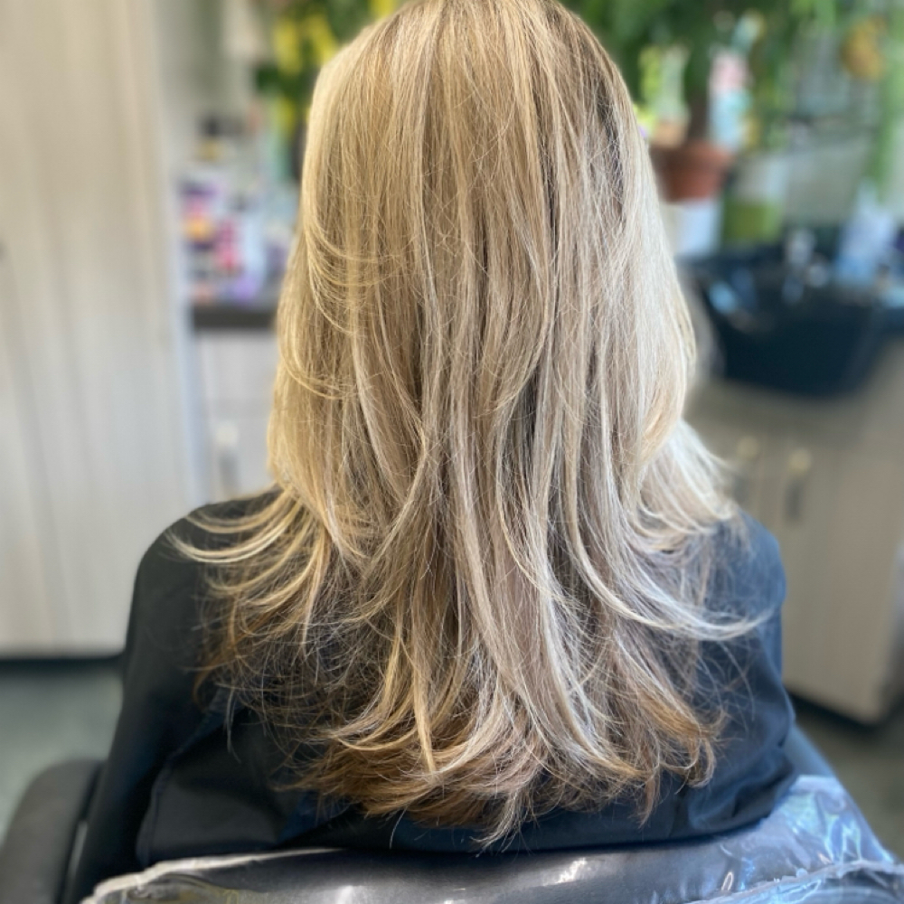 Long Length Haircut at The Rooted Gypsy Hair Studio in Savannah, GA