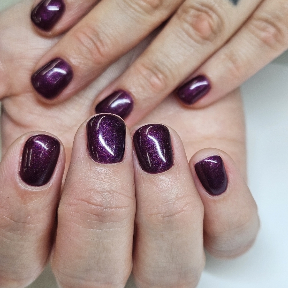 Structured Gel Mani at Kite4snails in Hanford, CA