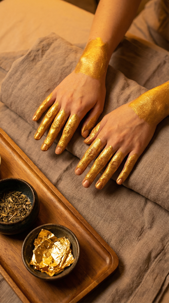 24K Gold V'OESH Luxe Upgrade at MARLO & CO. BEAUTÉ SPA in Dallas, TX
