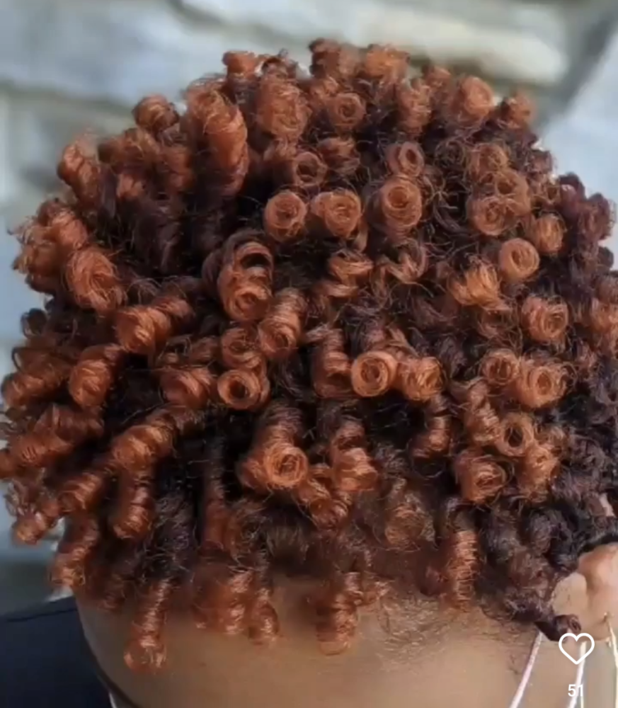 Shampoo and Rod Set at Hair by A. Renèe in Stonecrest, GA