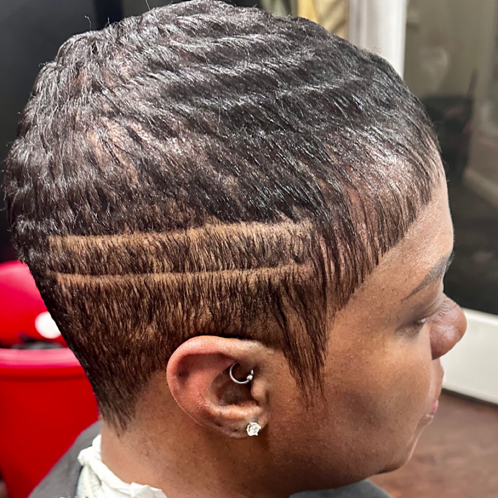Relaxer Retouch Cut /Mold /Style at The edge beauty concept salon ny in Massapaqua, NY