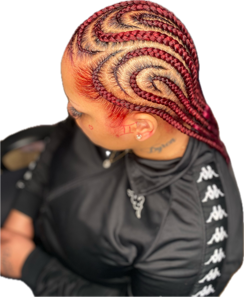 Feed In Cornrows