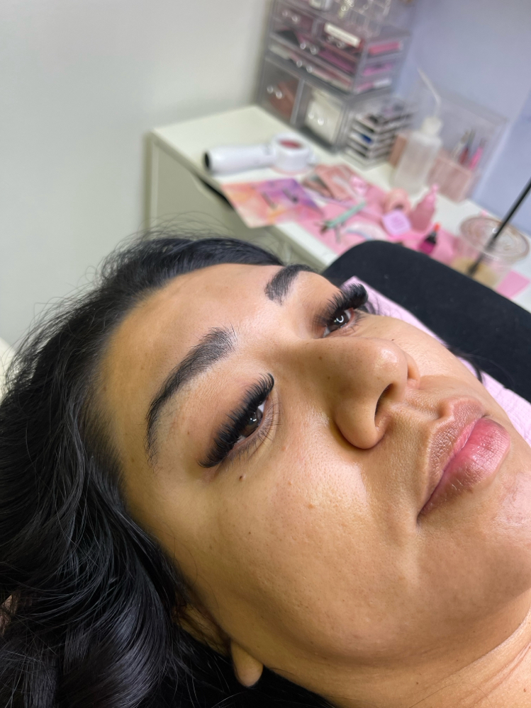 Volume Fill Eyelash Extensions at Beauty By Bri in Fresno, CA