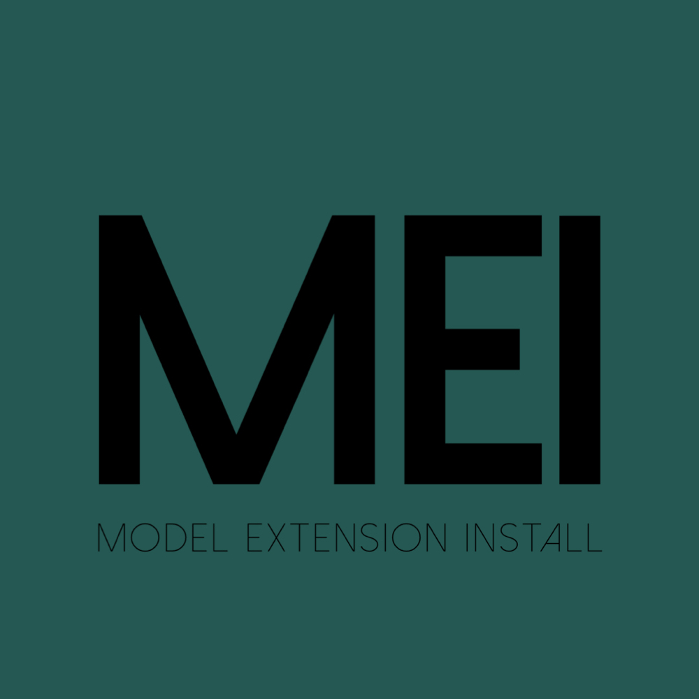 Model Extension Installation