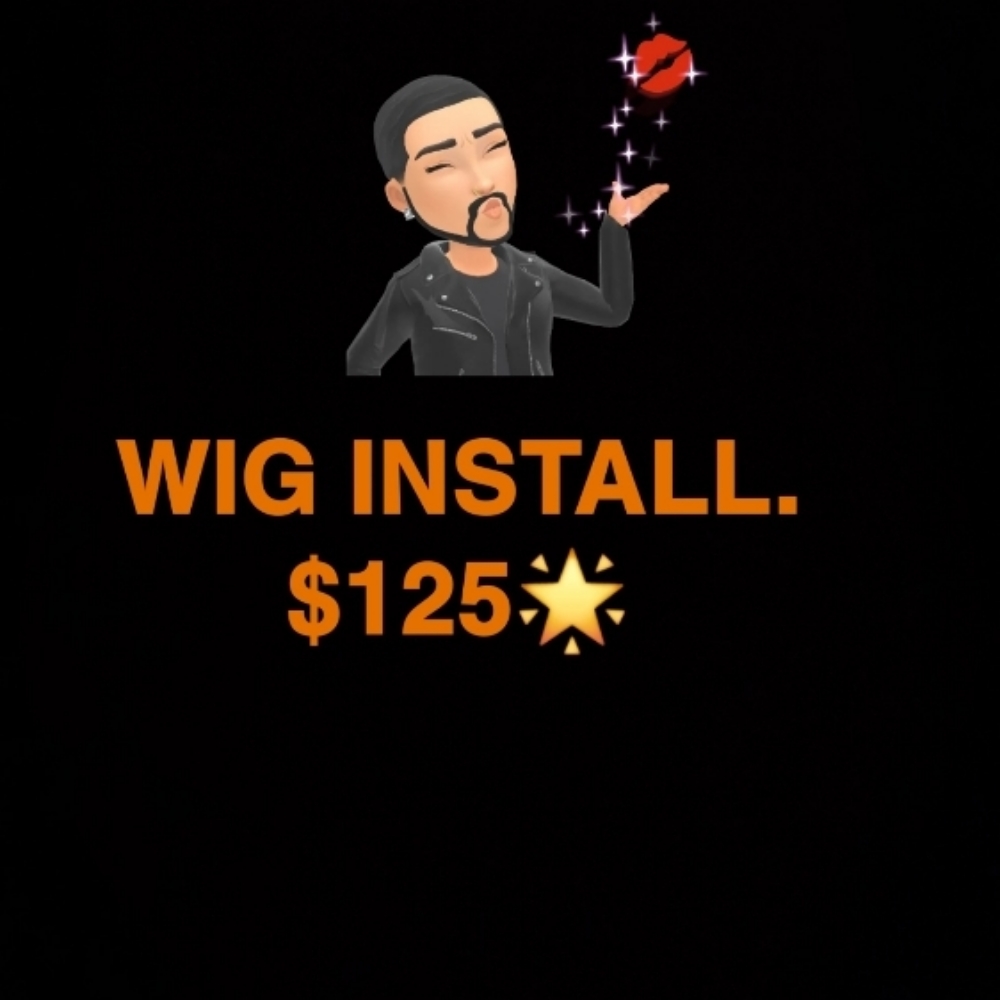 Wig Install at Weave King Hair Studio in Plano, TX