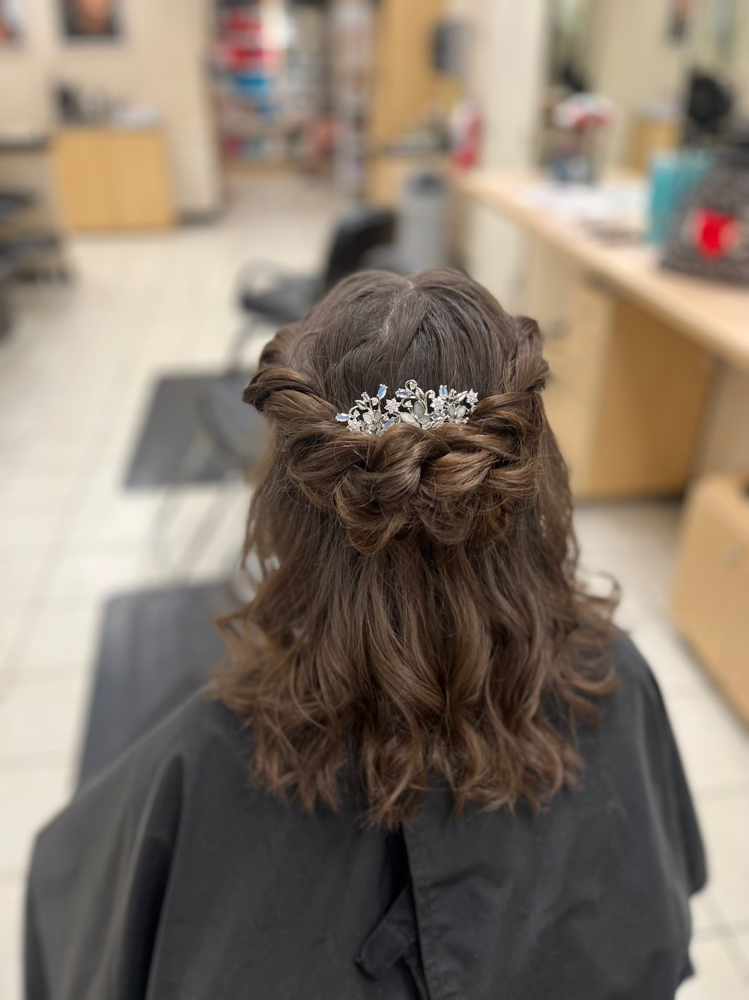 Formal Up-Dos at Final Touch Of Beauty in Terre Haute, IN