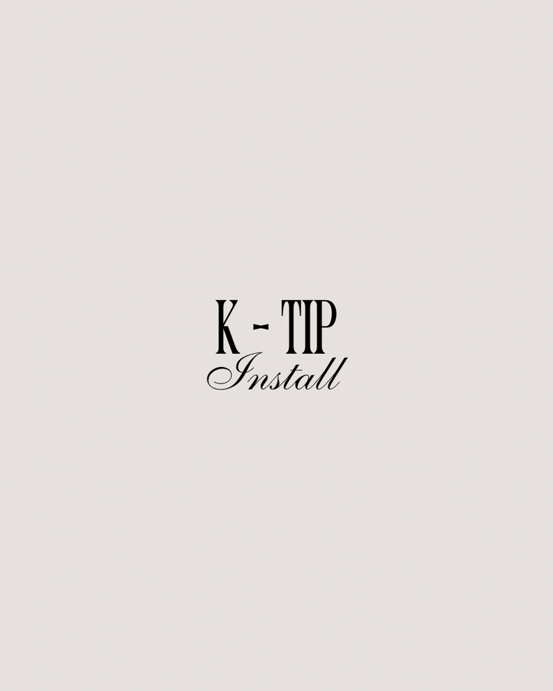 K-tip extension Install