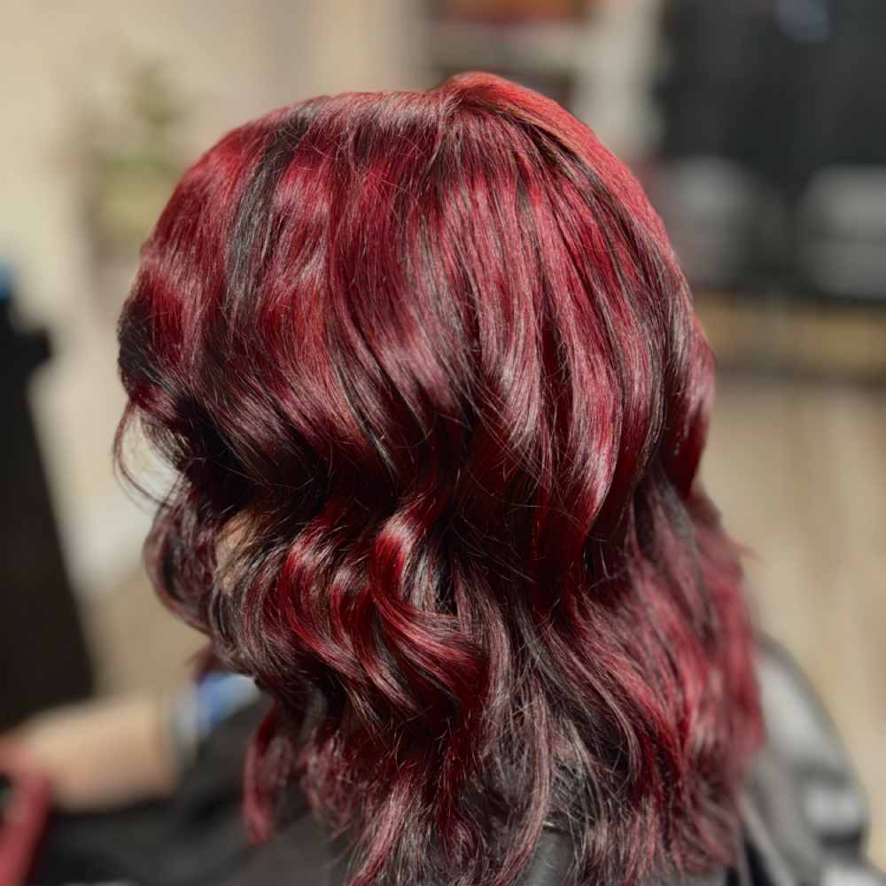 Cosmic Contrast at Taylor Made Hair in Enid, OK