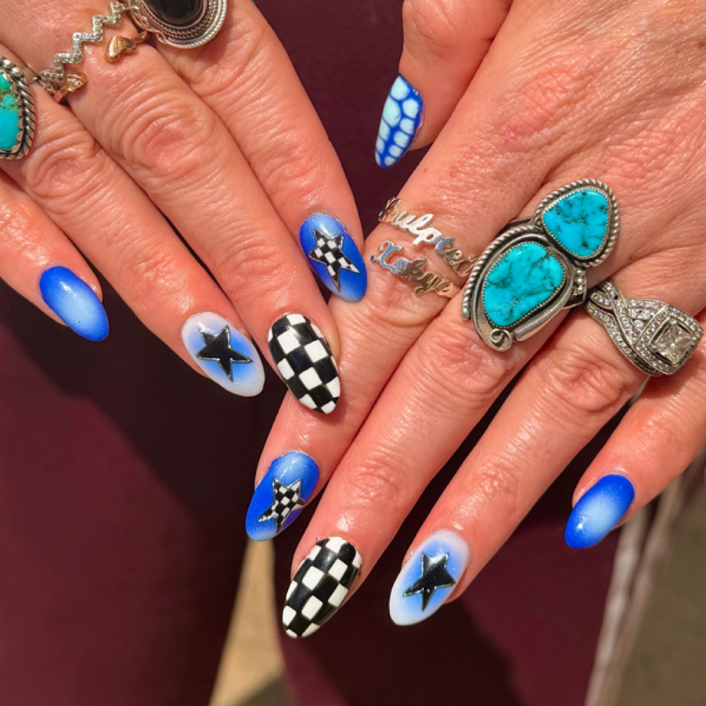 Nail Repair (after one week) /nail at SkulptedxSkye in Columbia, LA
