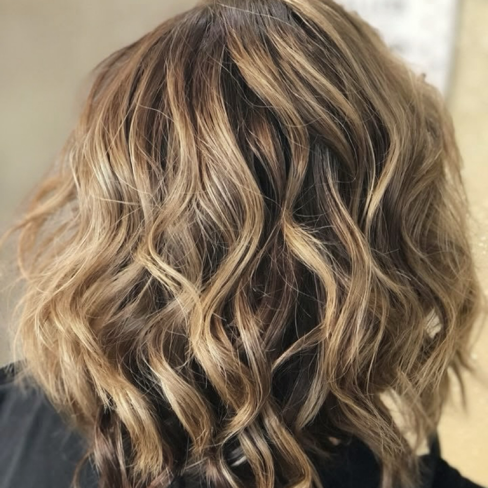 Highlights W/Gloss at Deep Roots Meraki Salon in Corpus Christi, TX