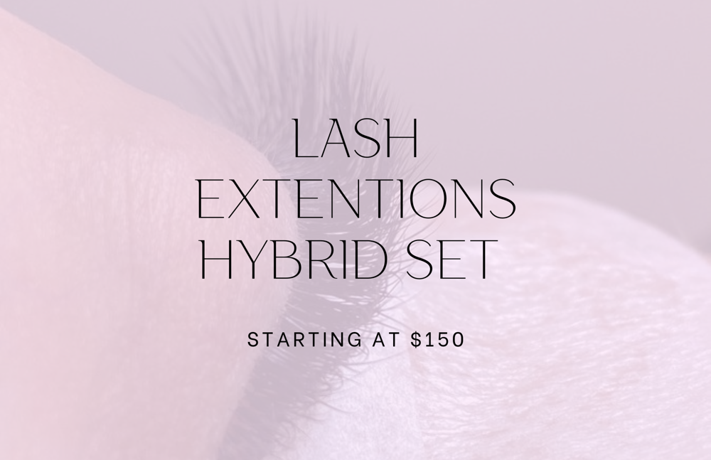 Lash Extentions Hybrid Set