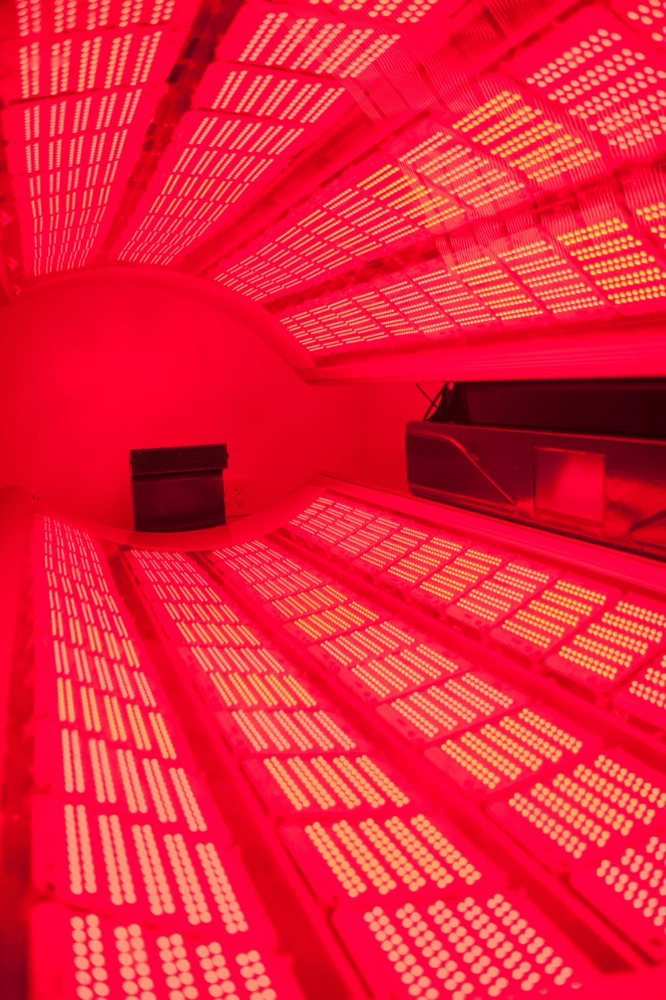 Red Light Therapy Session