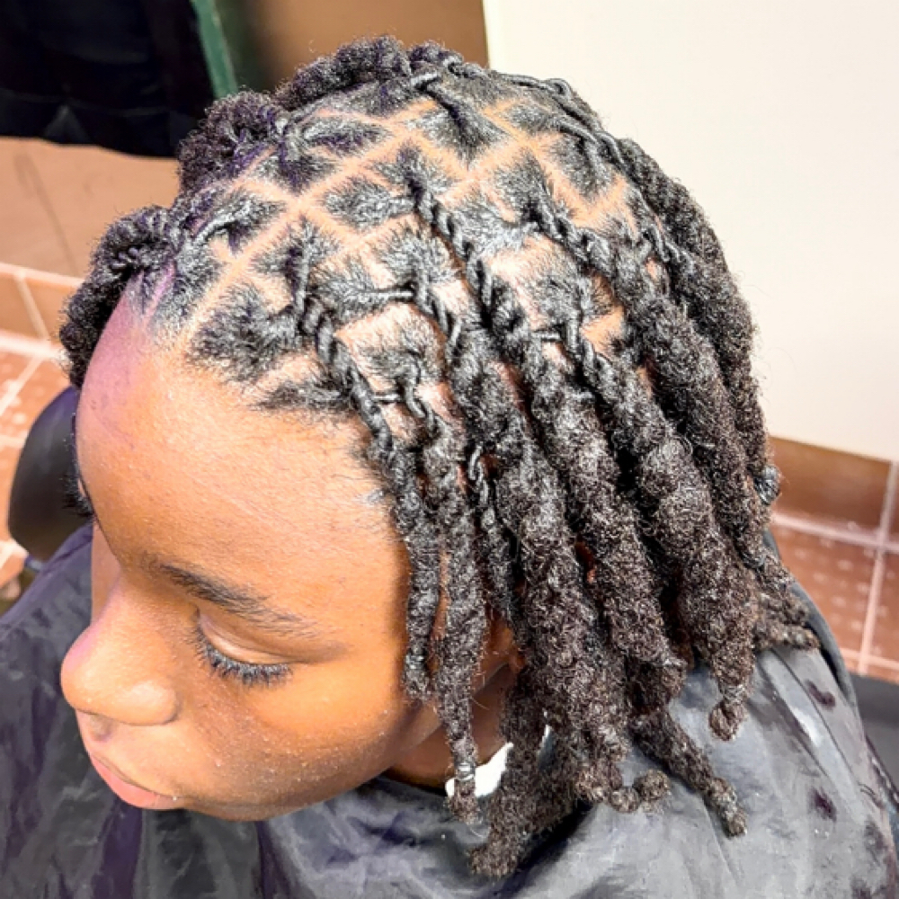 💗Dread Locs Retwist & Style💗