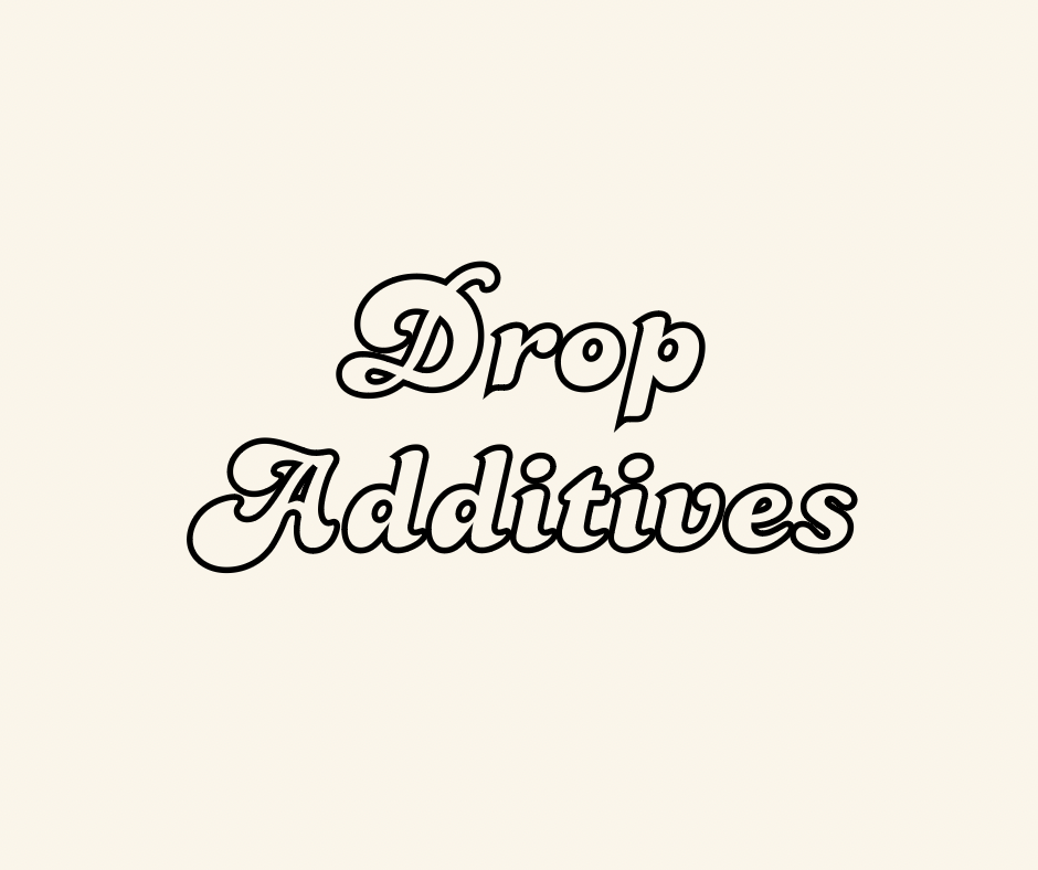 Drop Additives For Tan