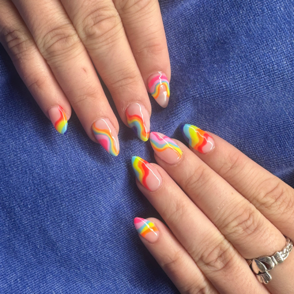 Hard Gel Extensions Full Set at Nails By Hails, LLC in Canton, MI