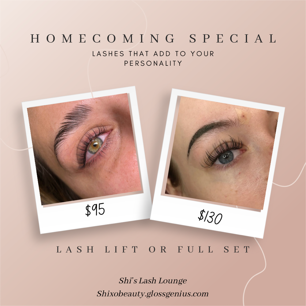 Homecoming special (lashes)