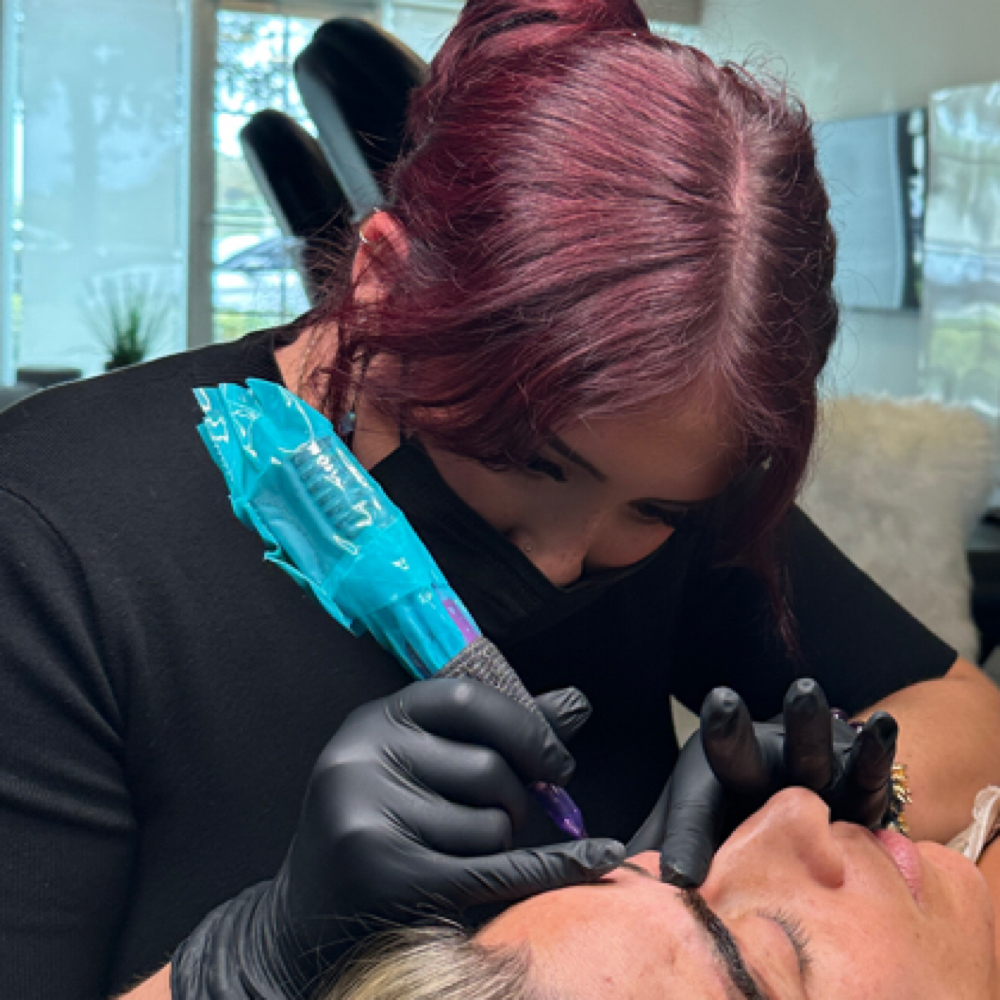 Powder Ombré Brow 6-10 Wk Touch Up at Gabriella’s Aesthetics in Coral Springs, FL