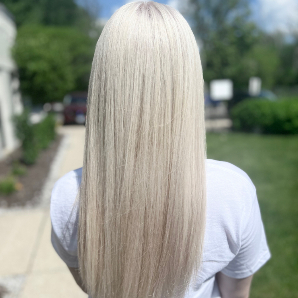 Double Process Root Retouch at Beauty by Cynthia in Naperville, IL