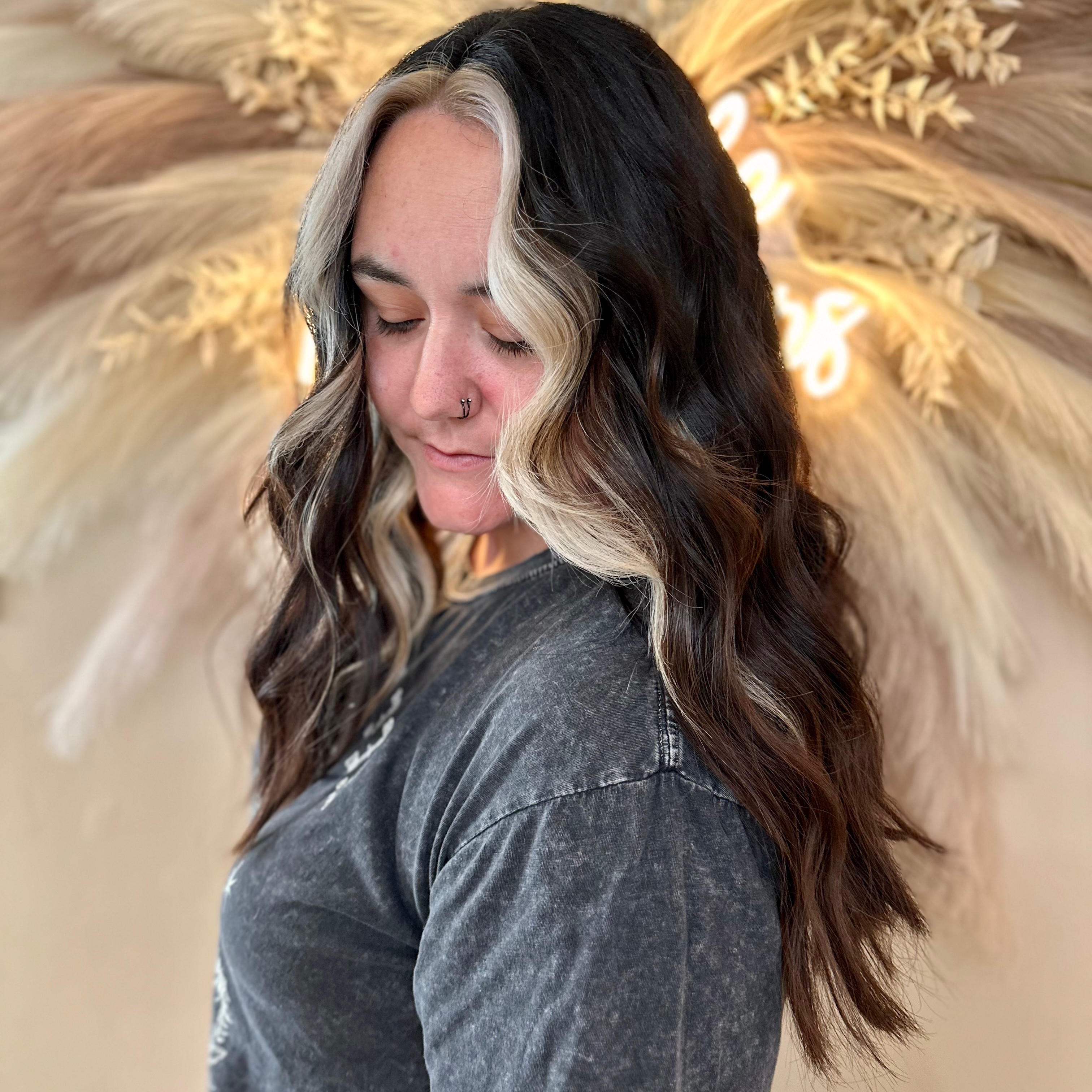 Accent highlight at Darlin Hair By CC in Rock Hill, SC