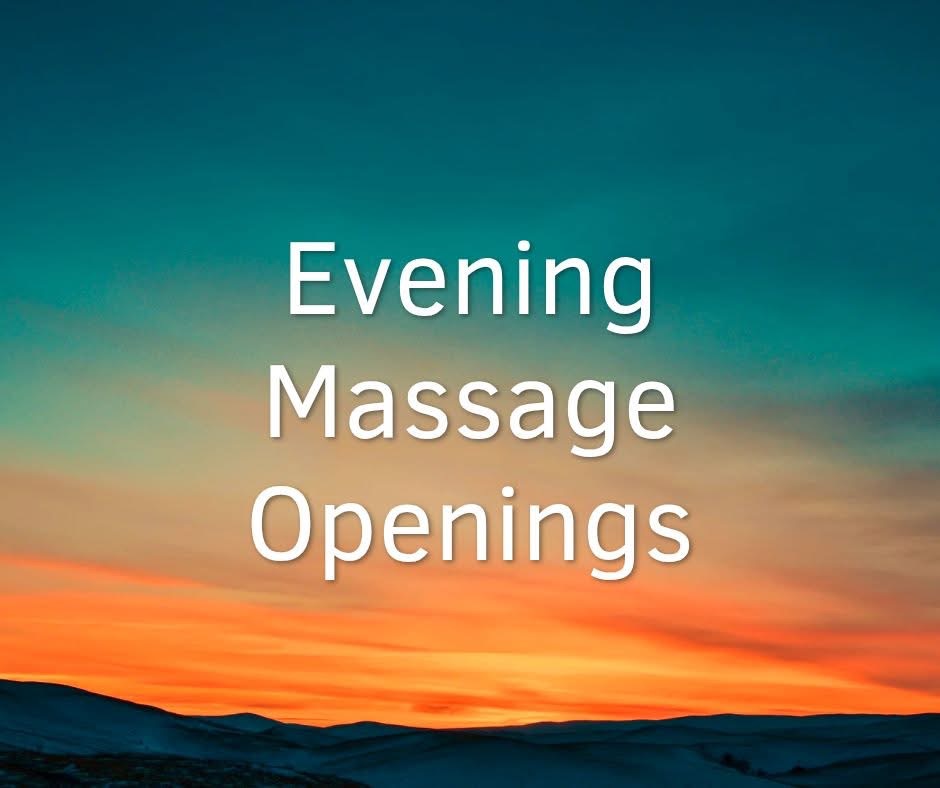 Massage *Evening Hour* (With Will)