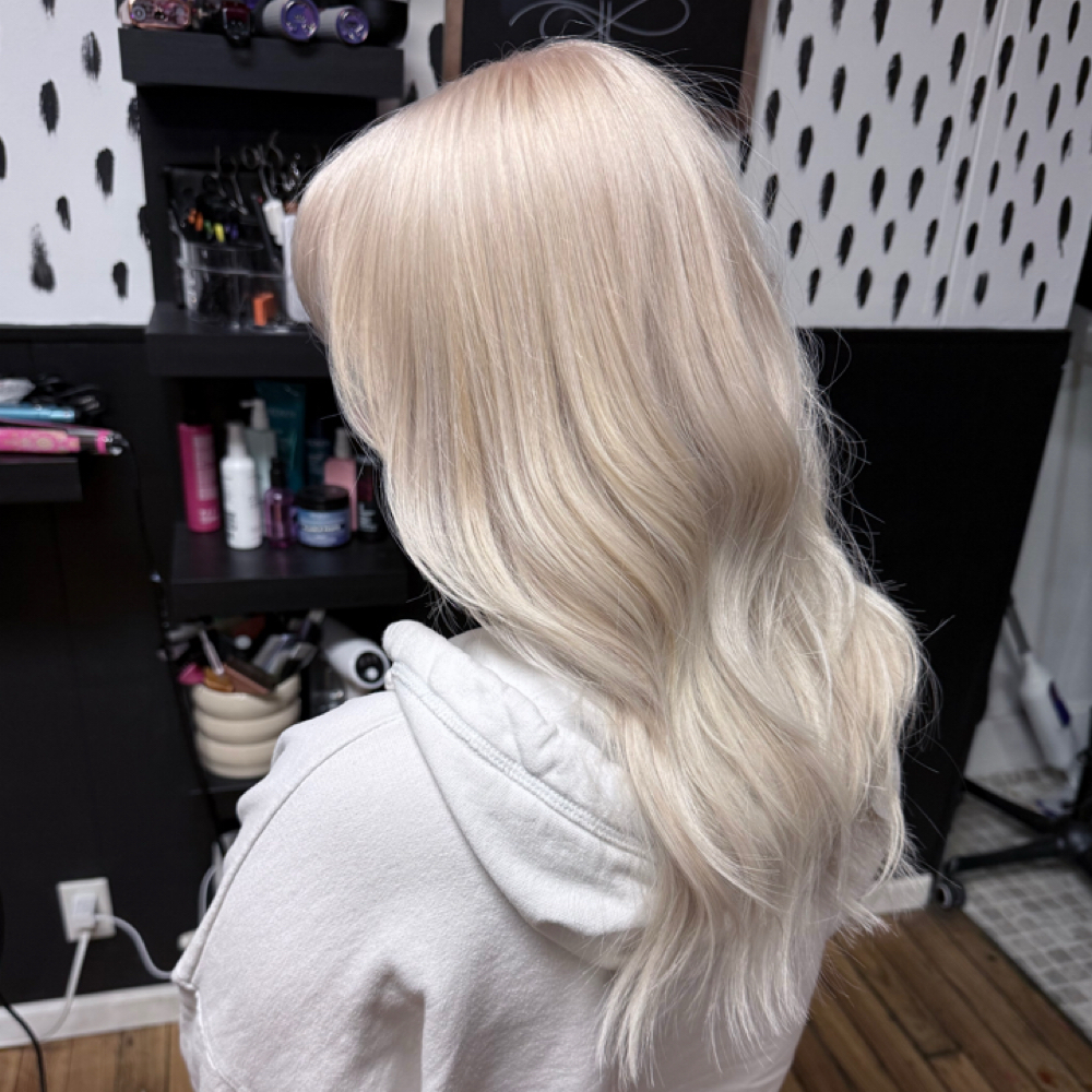 Double Process Blonde at Hair Like Hope in Kokomo, IN