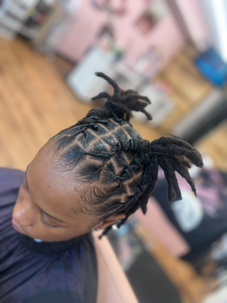 Retwist & Style (Mid Back & Above)