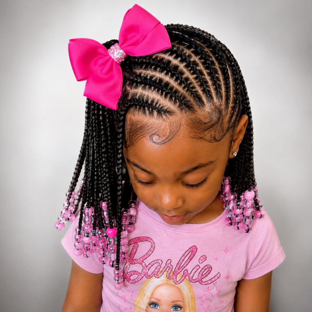 Kids Braids(Natural Hair) And Cuts at Eco Lux Salon in Madison, AL