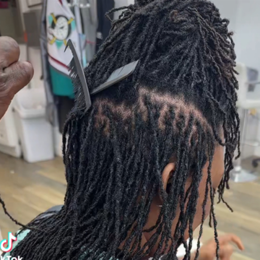 Full head, Dread Interlock at Terika’s Beauty & Spa in Bloomfield, NJ