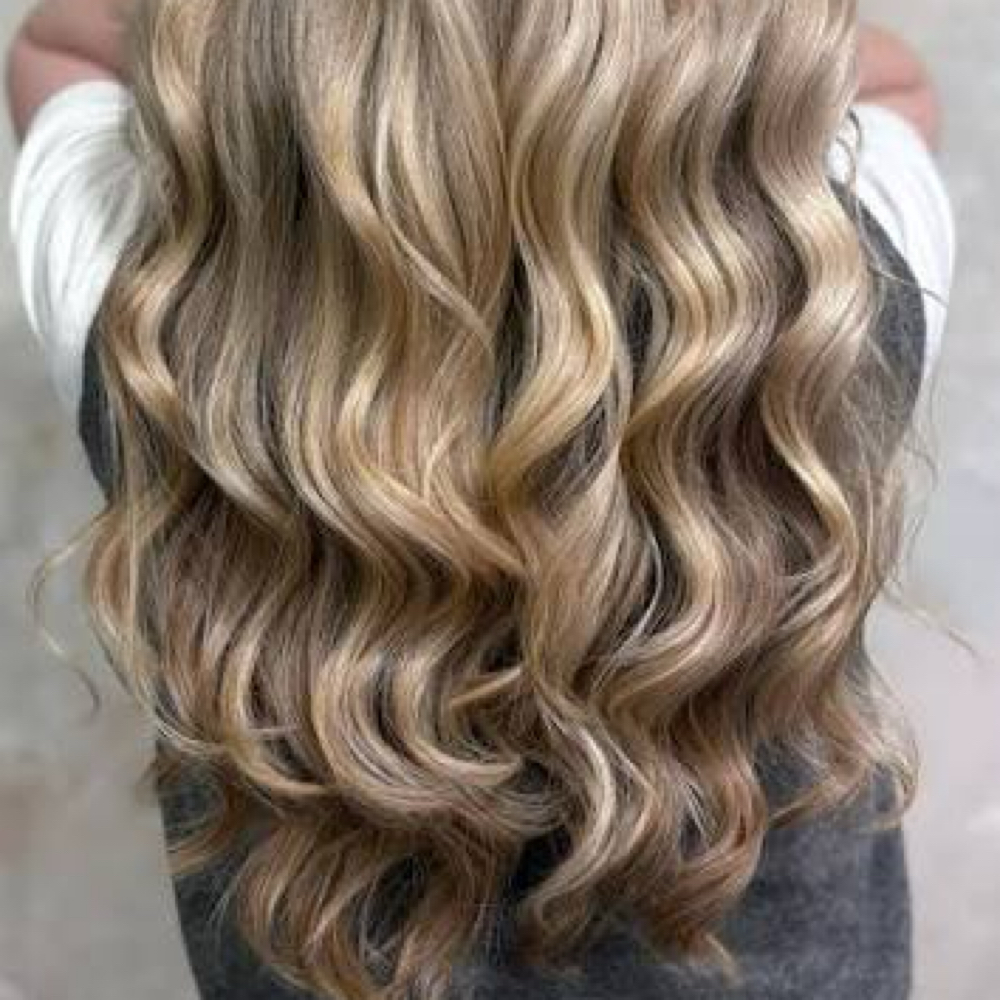 Partial Foil extra long at Risher Hair Salon in Tyler, TX