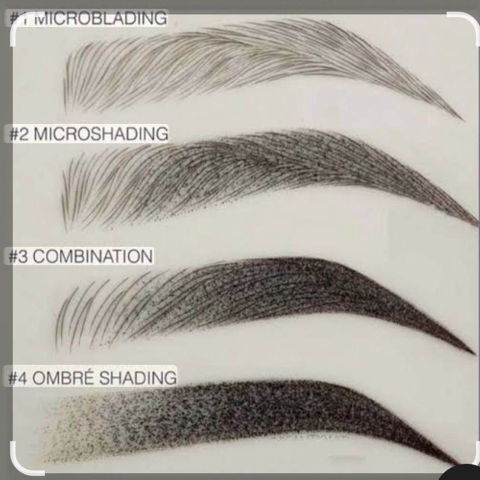 Microblading and shading at Snip N Clip in Buckhannon, WV