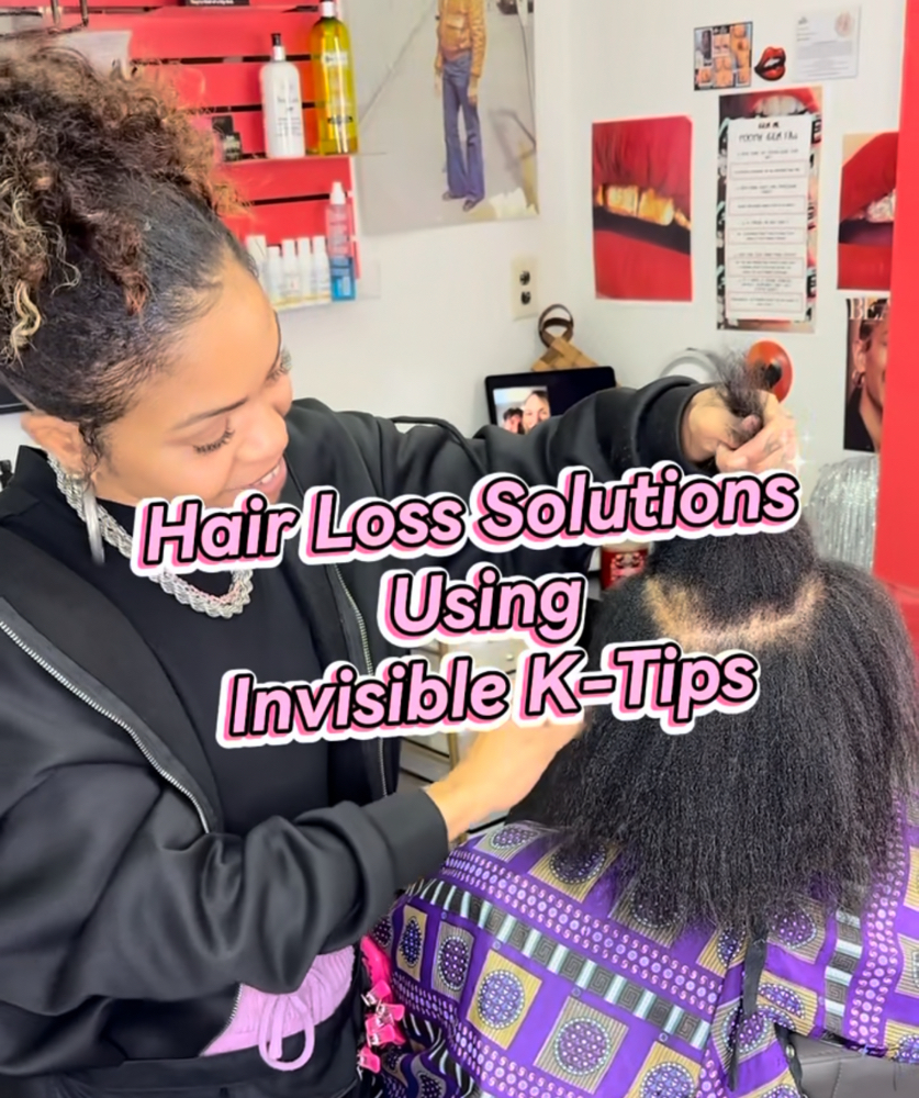 Hair Loss Solutions Micro  K-Tips at S-Spa of PGH in Pittsburgh, PA