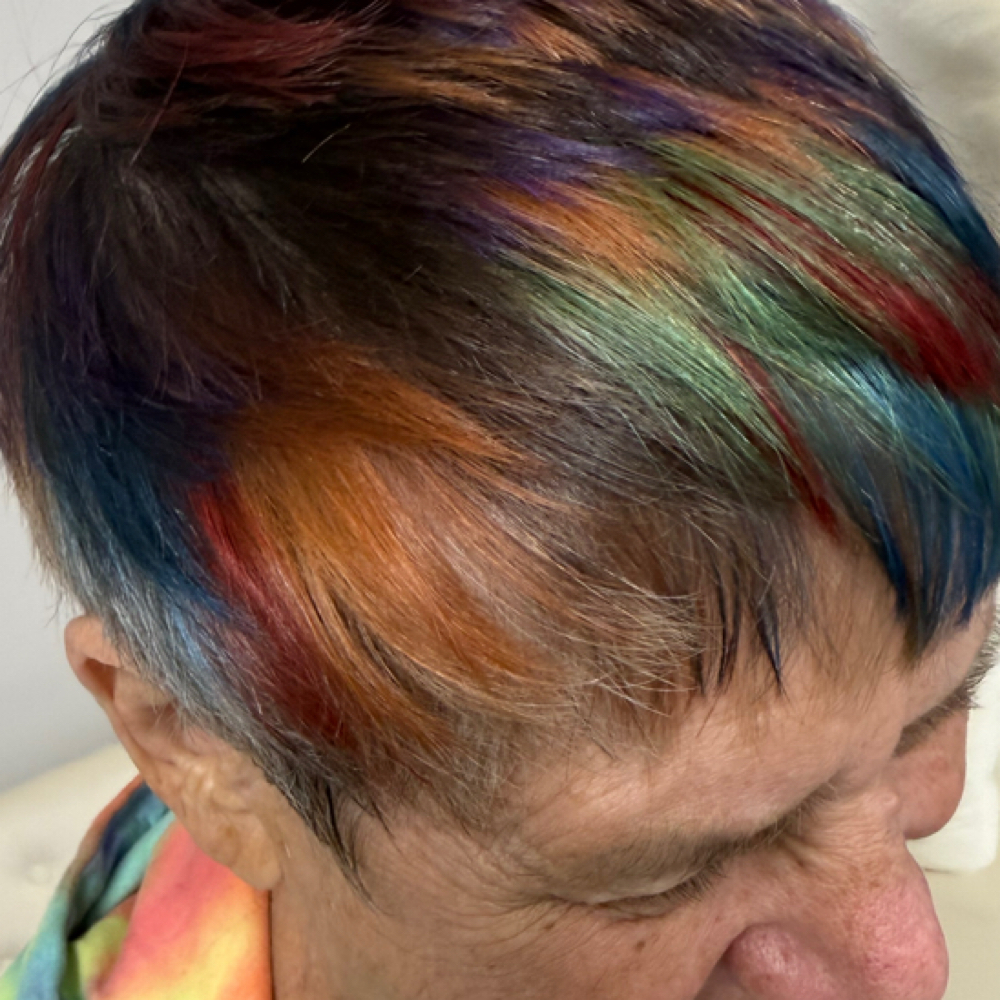 Vivid Color Service at LuLu’s Beauty Room in Kernersville, NC