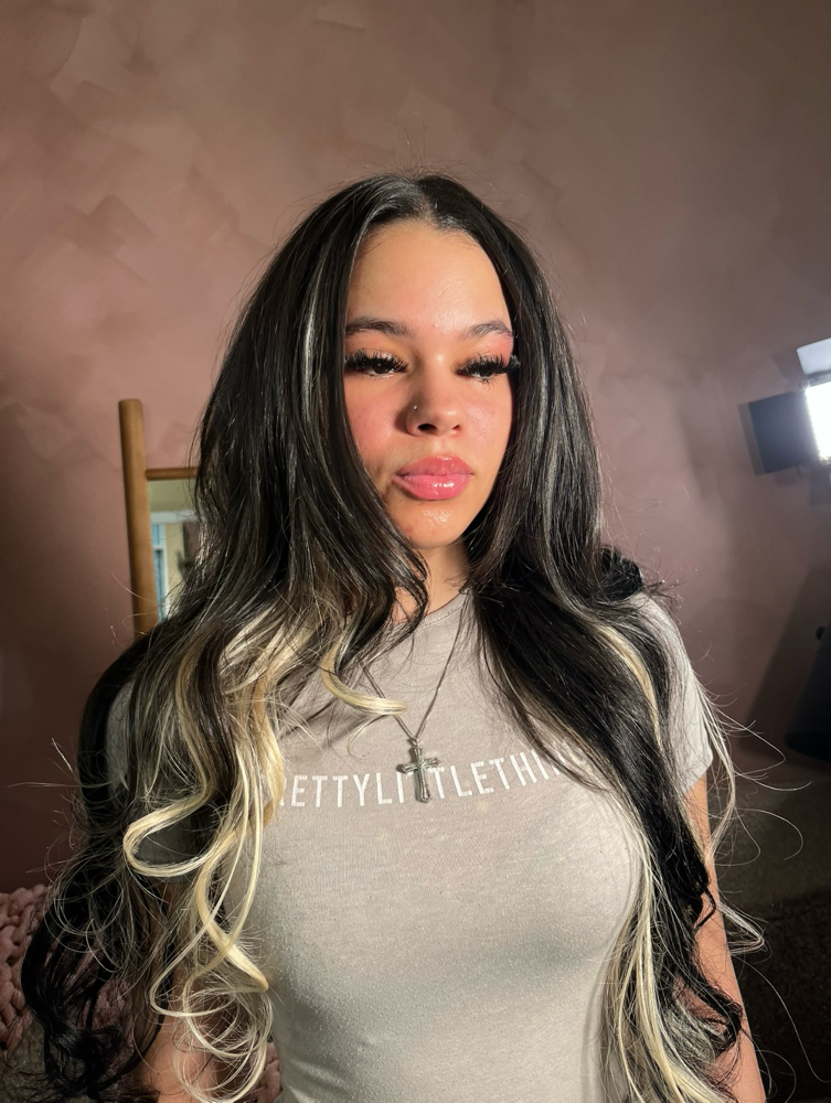 Tape-in Silk Press + Tightening at Sydney Jaymes Hair in Marietta, GA