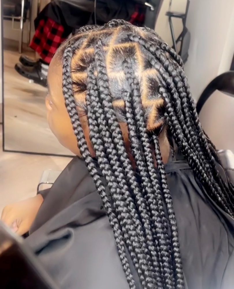 Large Knotless (Waist Length)