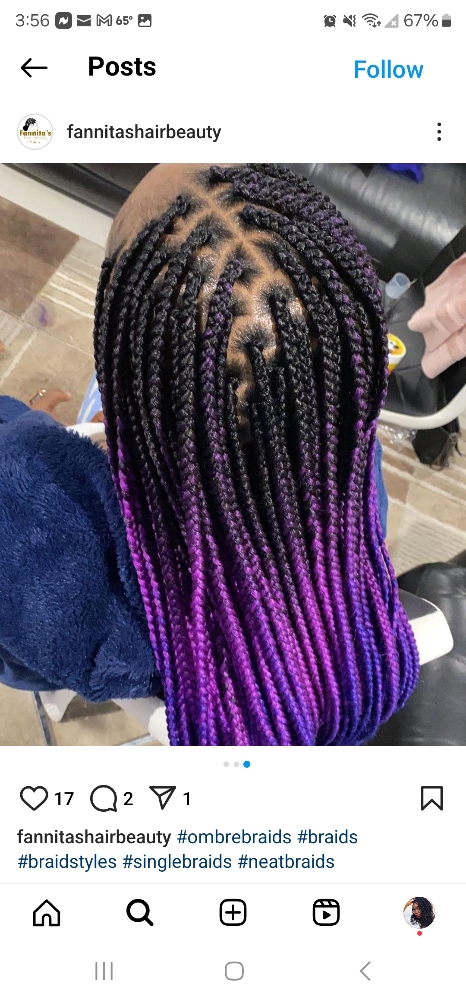 Box Braids Styles