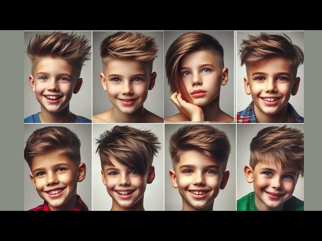 Boys Haircut Age 9-12