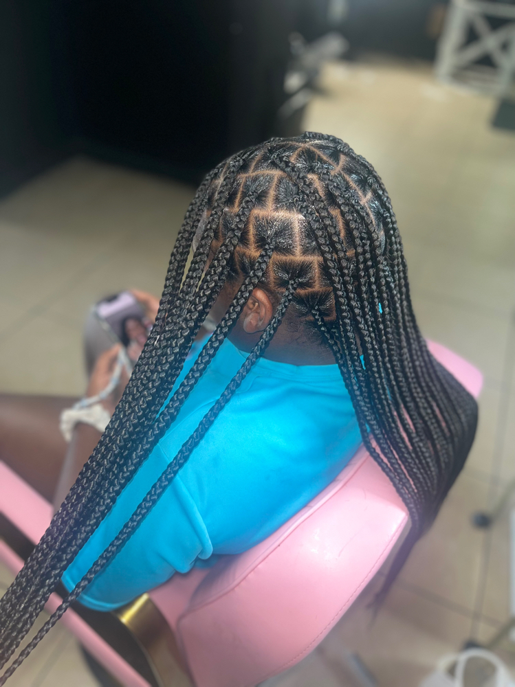 Kids Knotless Braids