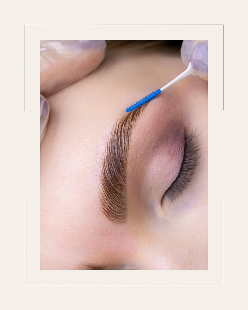 Eyebrow lamination