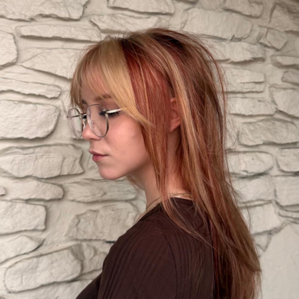 All Over Foil Vivid Color ₊˚⊹♡ at Heavenlyhairbylivi in Loretto, TN