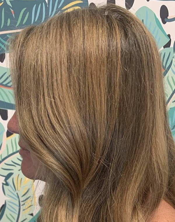 Root Touchup With Mini Blonding