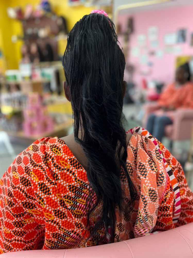 Silk Ponitail