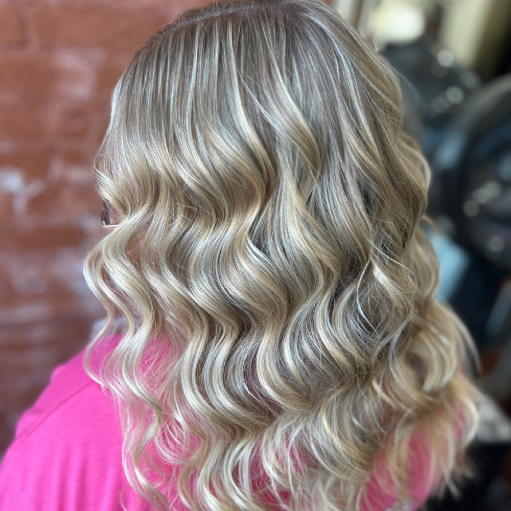 Partial Blonding + Tone Defense at Hair By Sarah in Winston Salem, NC