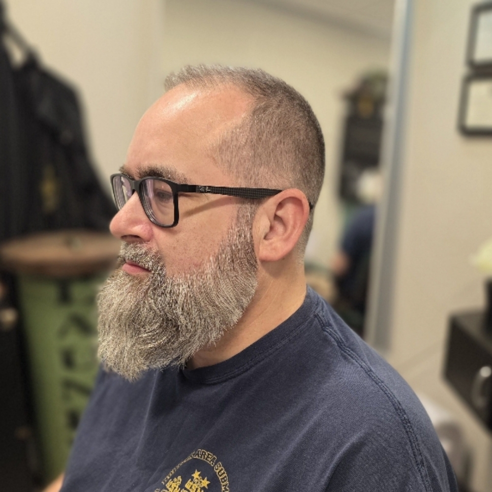 Buzz Cut And Beard Trim at Heather Marie Hair in Highland Village, TX