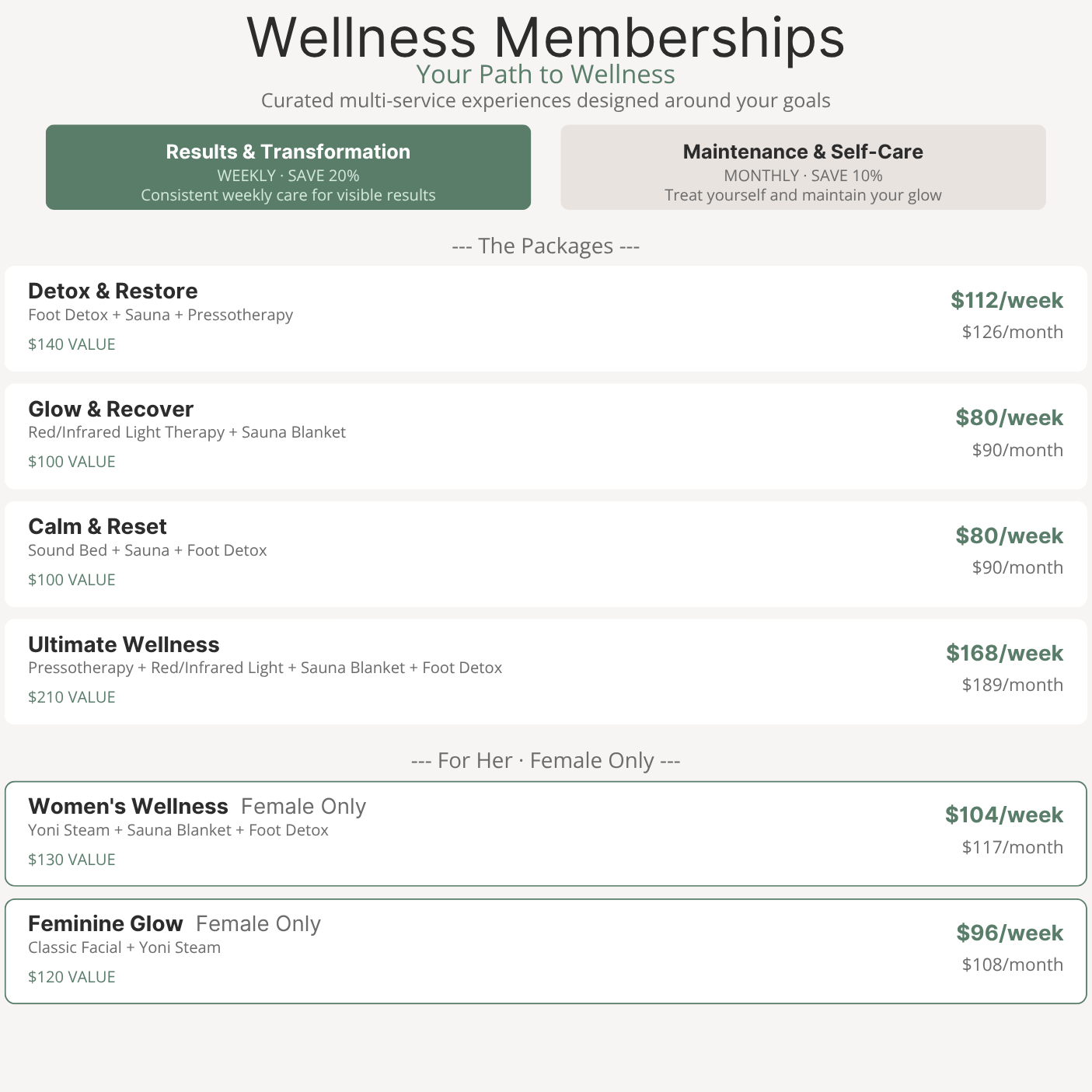 Glow & Recover at Body Essentials HSV, Wellness and Beauty LLP in Huntsville, AL