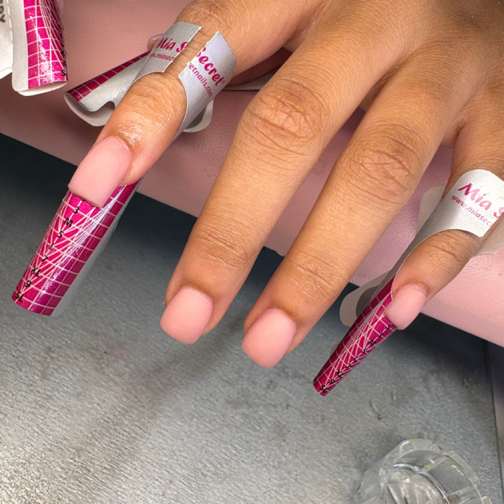 Acrylic Scultpted Full Set at Polished Pretty Nail Bar in Clayton, NC