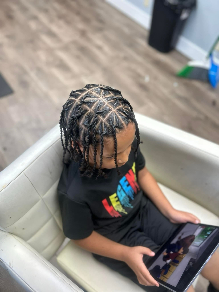 Kids Twists (natural Hair)