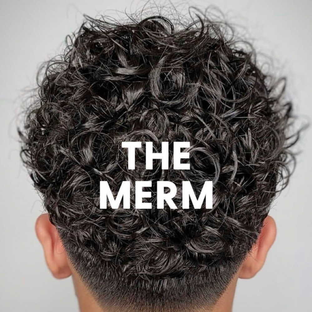Men's Perm Short Hair at Bloomington Extension Bar and Salon in Lubbock, TX