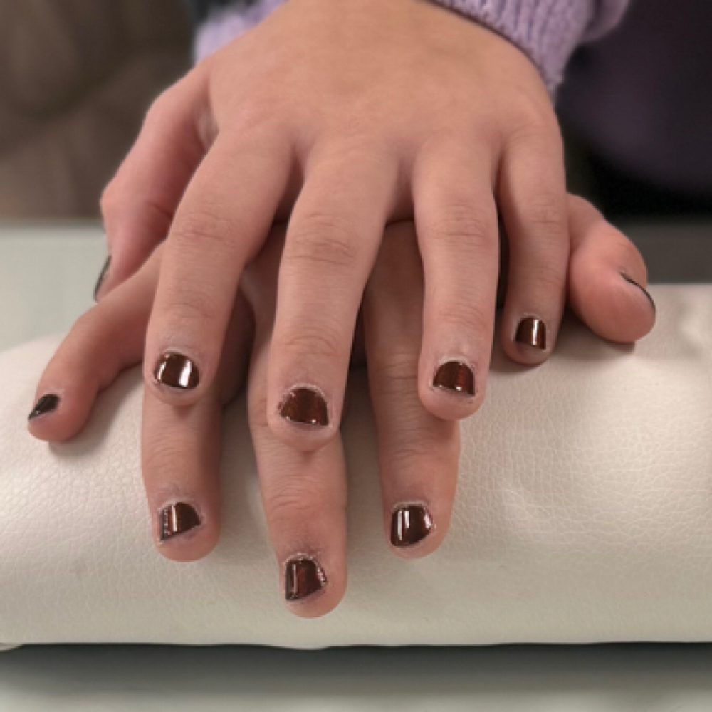 Kid Mani at Nails by Aley in North Lima, OH