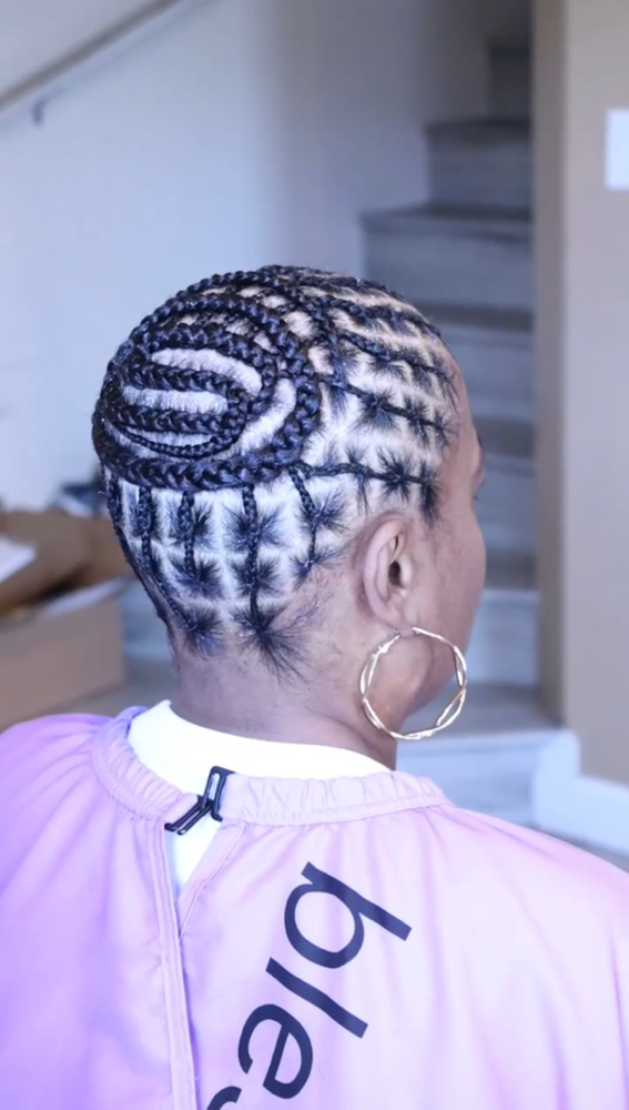 Crochet Braid Down